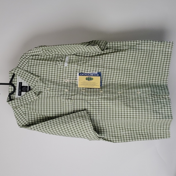 Exofficio Other - New Exofficio Men shirt short sleeve lightweight casual checkered sz XL